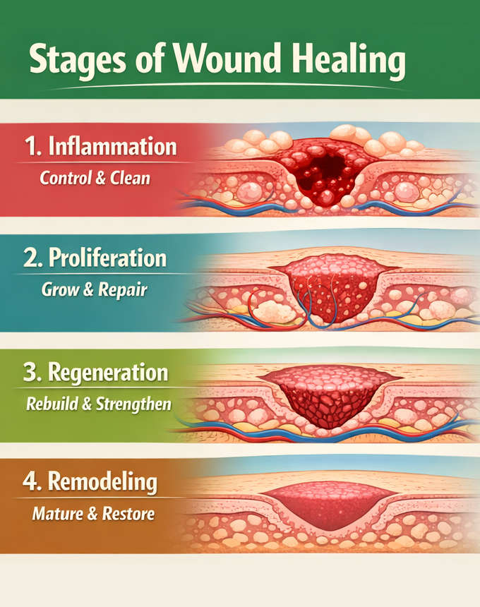 stages of wound healing